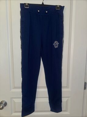 Men’s Versace navy blue sweatpants. Excellent condition.